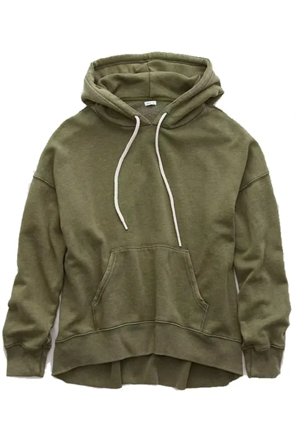 Unisex Olive Green Pullover